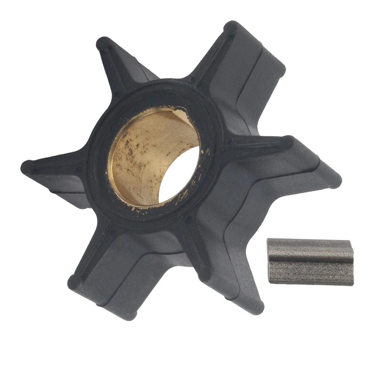 Water Pump Impeller & Key for Mercury Outboard (47-89982, 47-65958)