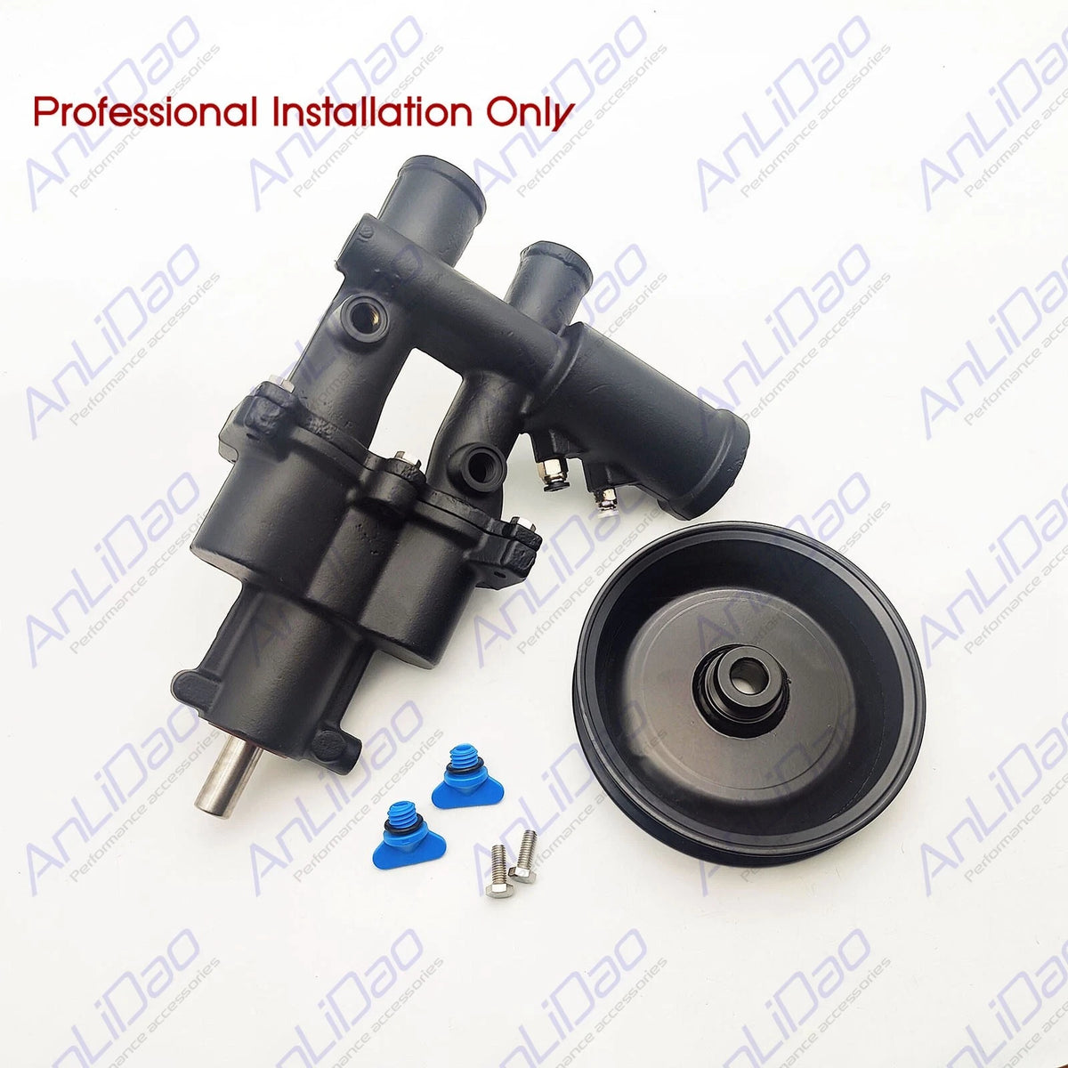Fit MerCruiser Sea Water Pump Assembly with Pulley 8M0137217 8M0122657