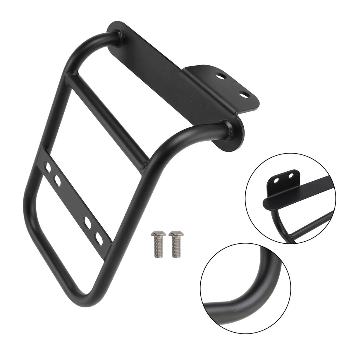 Luggage Rack Side Saddle Bag Mount Bracket Left for Vitpilen Svartpilen 125 (2019–Present)