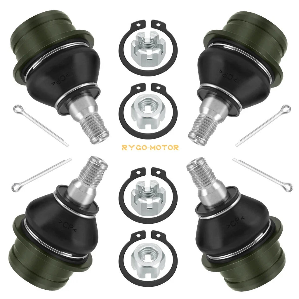 Set of 4 Upper Lower Ball Joints for Suzuki KingQuad 450 500 700 750 (2005–2023)
