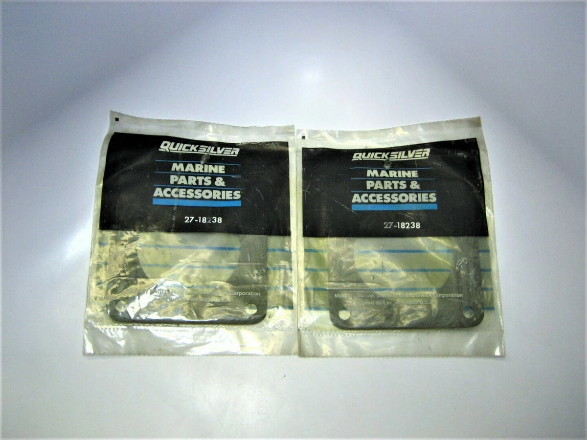 Quicksilver 27-18238 2 Pack OEM MerCruiser GM Sterndrive Exhaust Pipe Gaskets