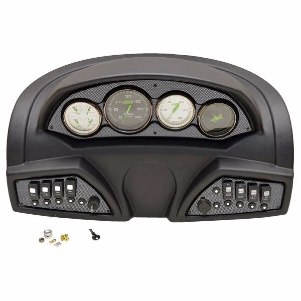 Gekko Boat Gauge Dash Panel 47724 - Revo 6.7 Inboard Vinyl Black