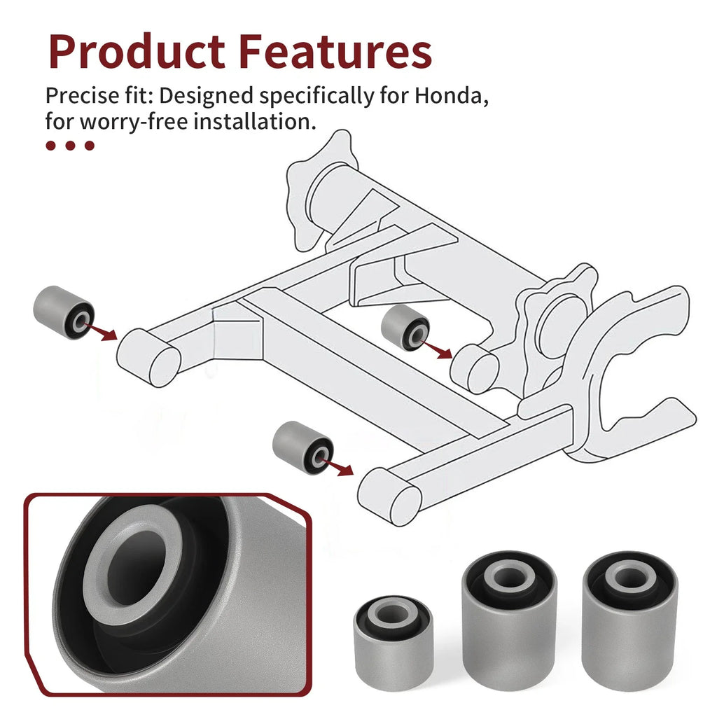 Swing Arm Bushing Kit for Honda Rancher 420, Foreman 500, 520 (2000–2023)
