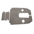 Sea Ray Boat Snap in Carpet Mats 2079874 - 190 SPX Gray (set of 3)