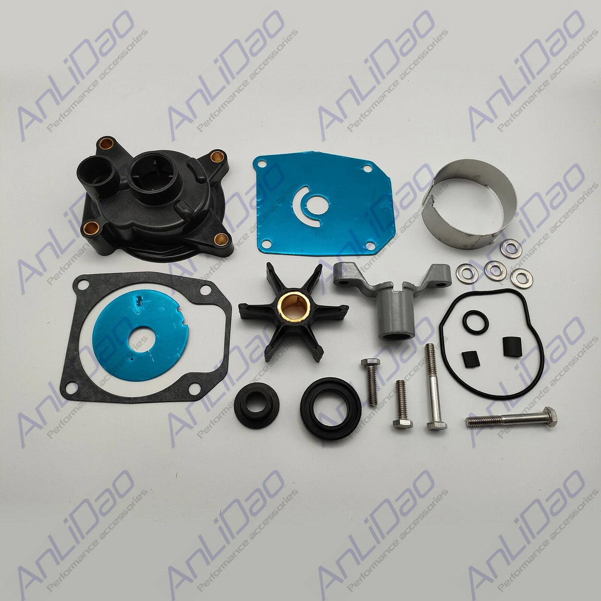 Johnson Evinrude 40 48 50 60 Water Pump Impeller Kit 1979-1988 439077 396933