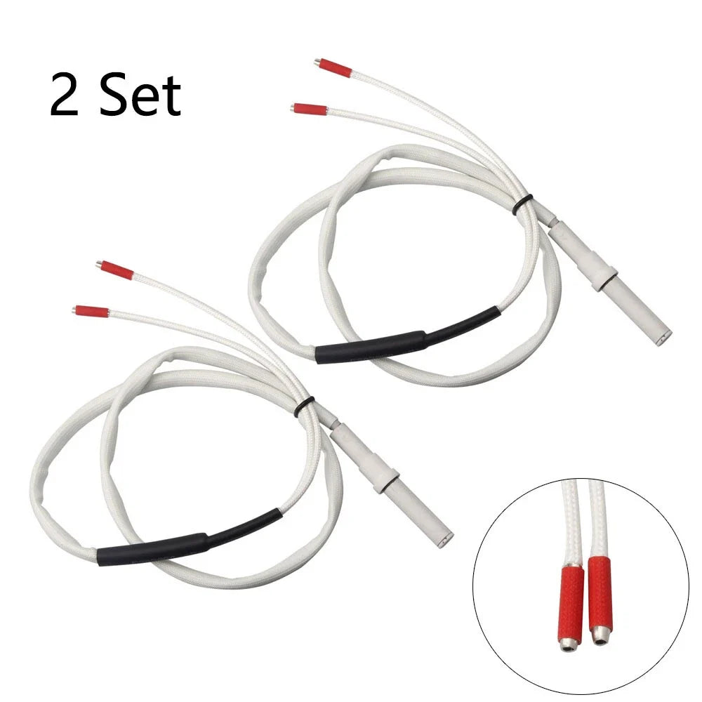 2Pcs Ceramic Igniter 810MM 12V80W for GMG Grills (P-1217, P-1271)