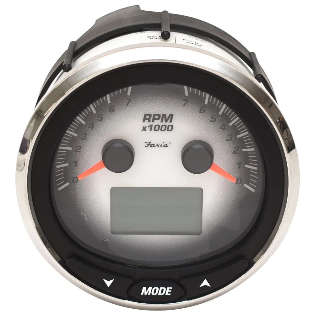 Faria Boat Dual Tachometer Gauge MGT061A - MG3000 Twin Engine 4 1/4 Inch