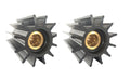 2Pcs Water Pump Impeller 29000K 500192 2988388 8359 for Sherwood CEF Caterpillar