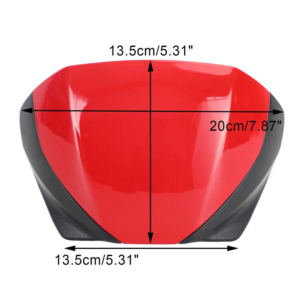 Windshield Fairing Deflector for Triumph Trident 660 (2021–Present) Red T