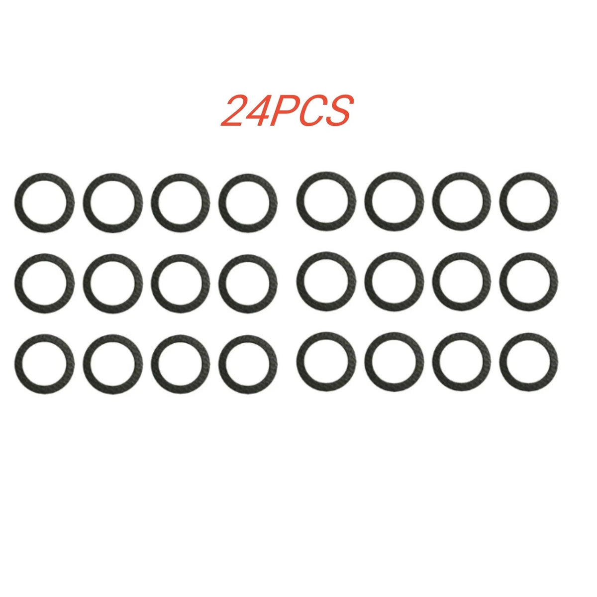 24 Pack Drain Plug Screw Seal Gasket Kit for Mercruiser (12-19183, 12-19183Q02)