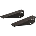 MasterCraft Boat Swim Platform Brackets - Anodized Black (pair)