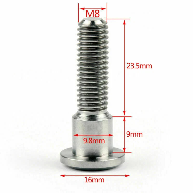M8 x 33mm Brake Rotor Bolt for Suzuki GSXR (1 Piece)