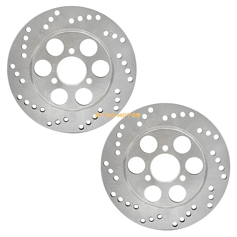 2X Front Brake Disc Rotors for Honda ATC200X ATC250R (1983–1985) 43122-965-000