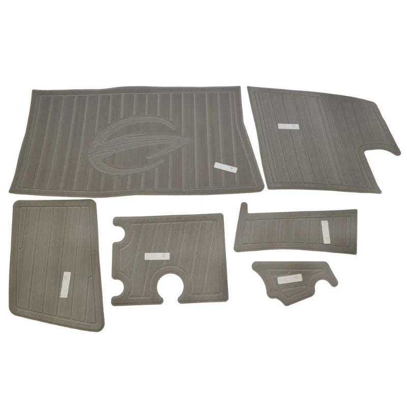 Crownline Boat Non-Skid Floor Mats 44960 - Moon Rock (6 PC Set)