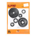 10pcs Engine Oil Seal Crankcase Kit for Honda CRF250R CRF250X (2004–2017)