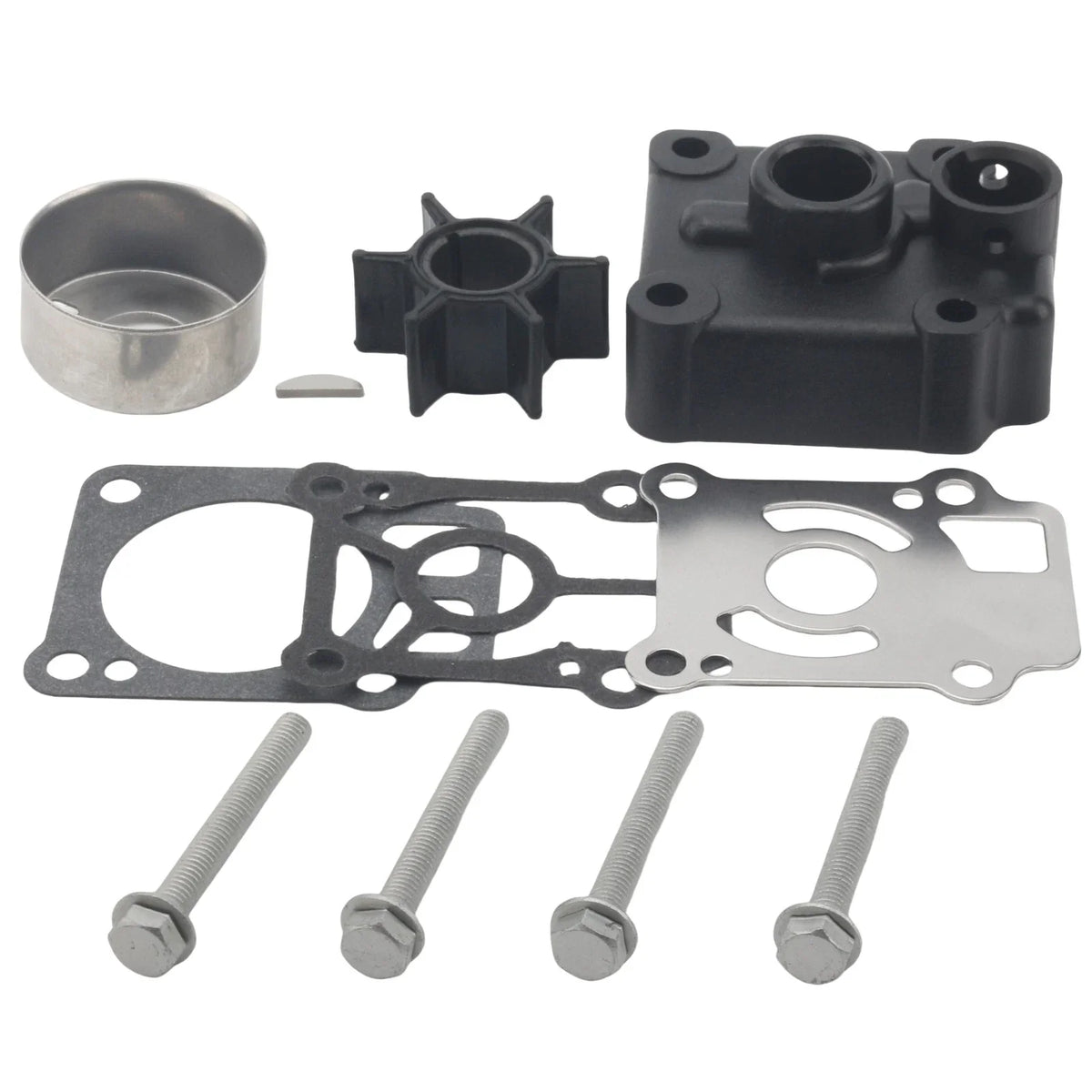 Water Pump Rebuild Service Kit for Tohatsu 25/30/40hp 2-Stroke (1990–2023) 361-87322-0