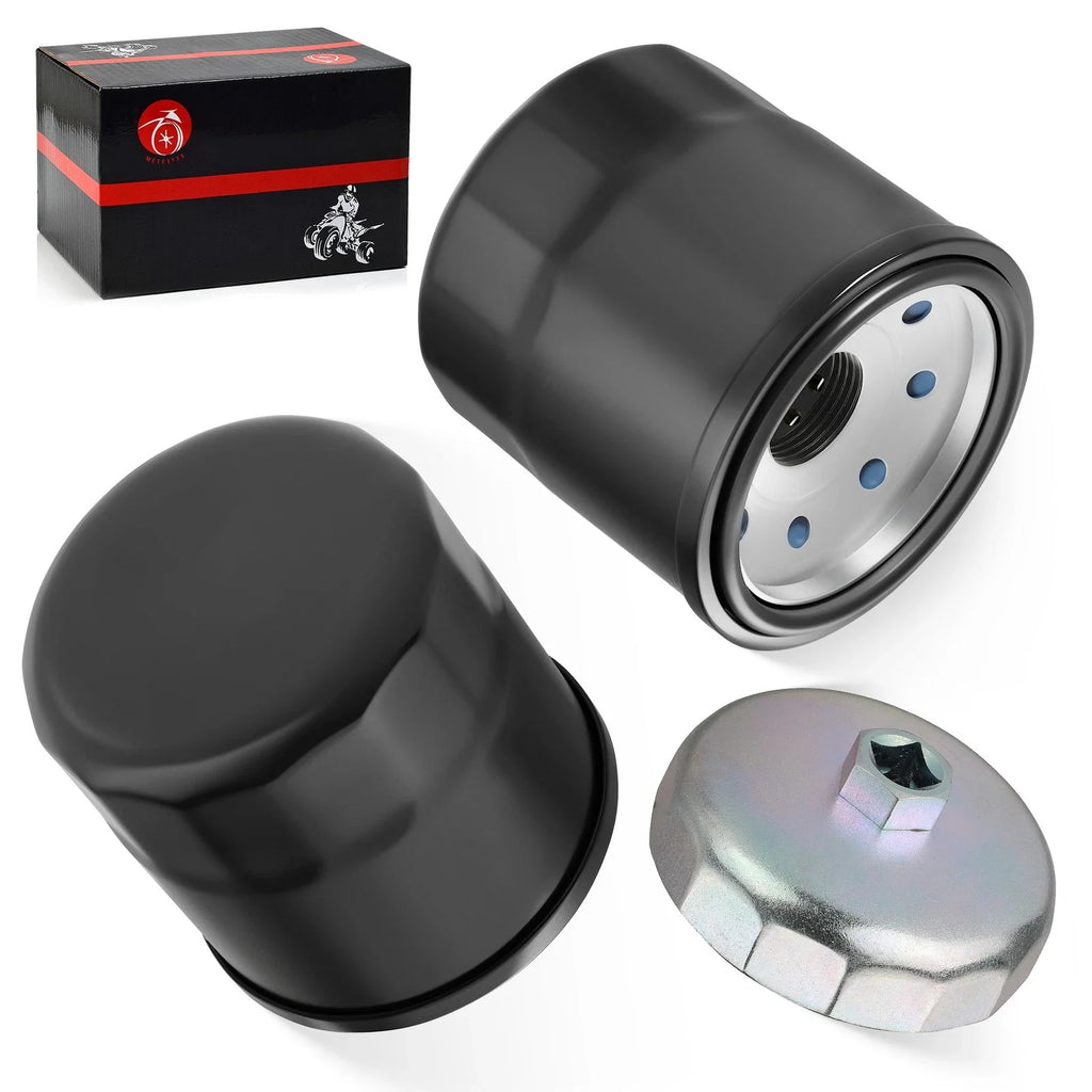 Oil Filter + Wrench for Kawasaki Ninja 300 500 650 (2013–2023)
