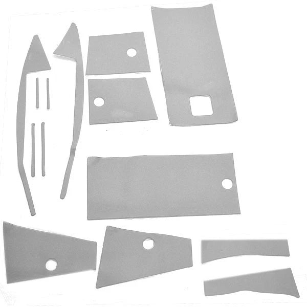 Larson Boat Floor Mats 9TA-150419 - Seadek Storm Gray (14 PC Set)