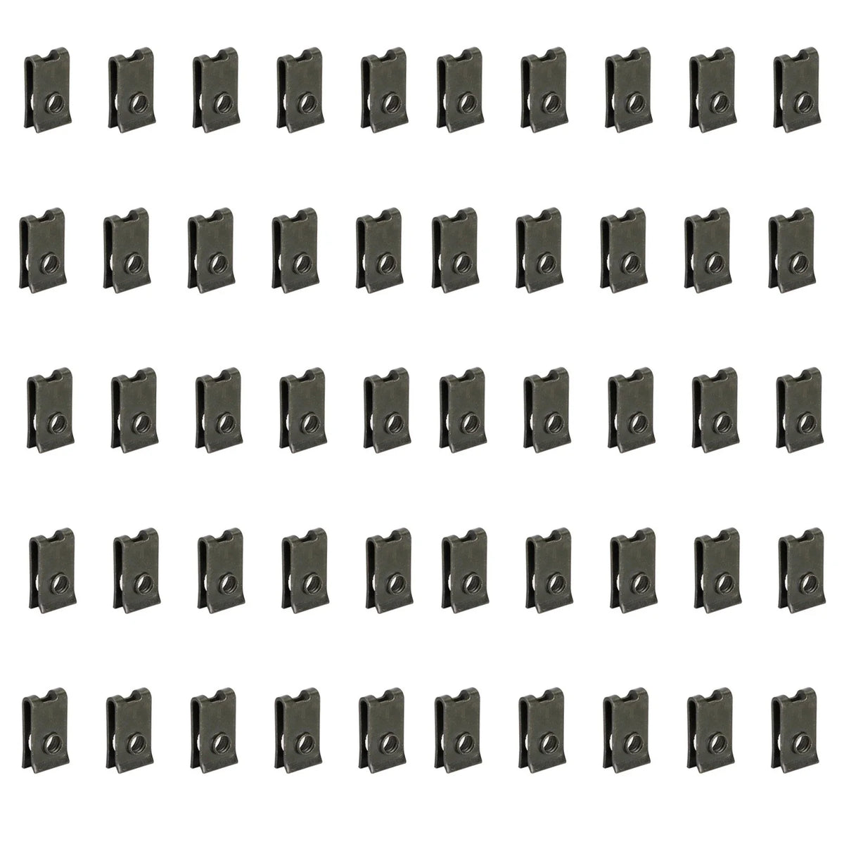 50x M5 5mm Motorcycle Fairing Spring Clips U Nut T9