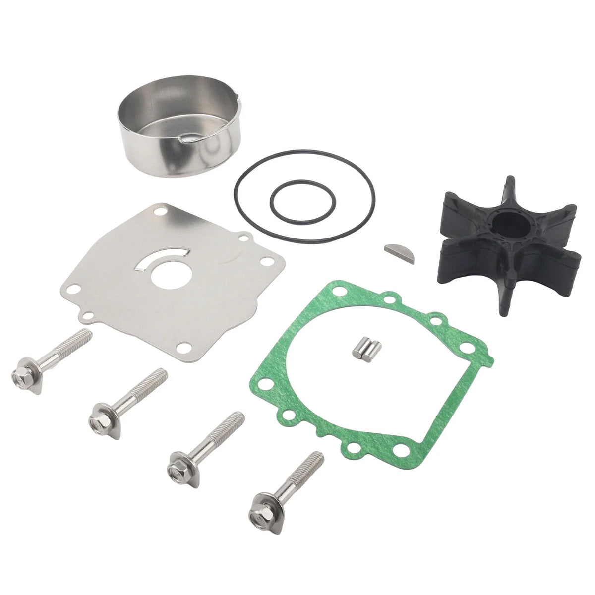 Water Pump Repair Kit for Yamaha 115 C115 130 2-Stroke (6E5-W0078-A1-00)