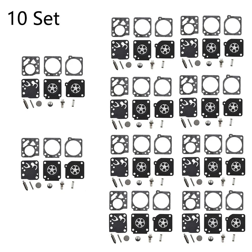 10x Chainsaw Carburetor Kit for McCulloch SP40 PM310 PM320 PM330 (Zama RB-1 C1-M2B)