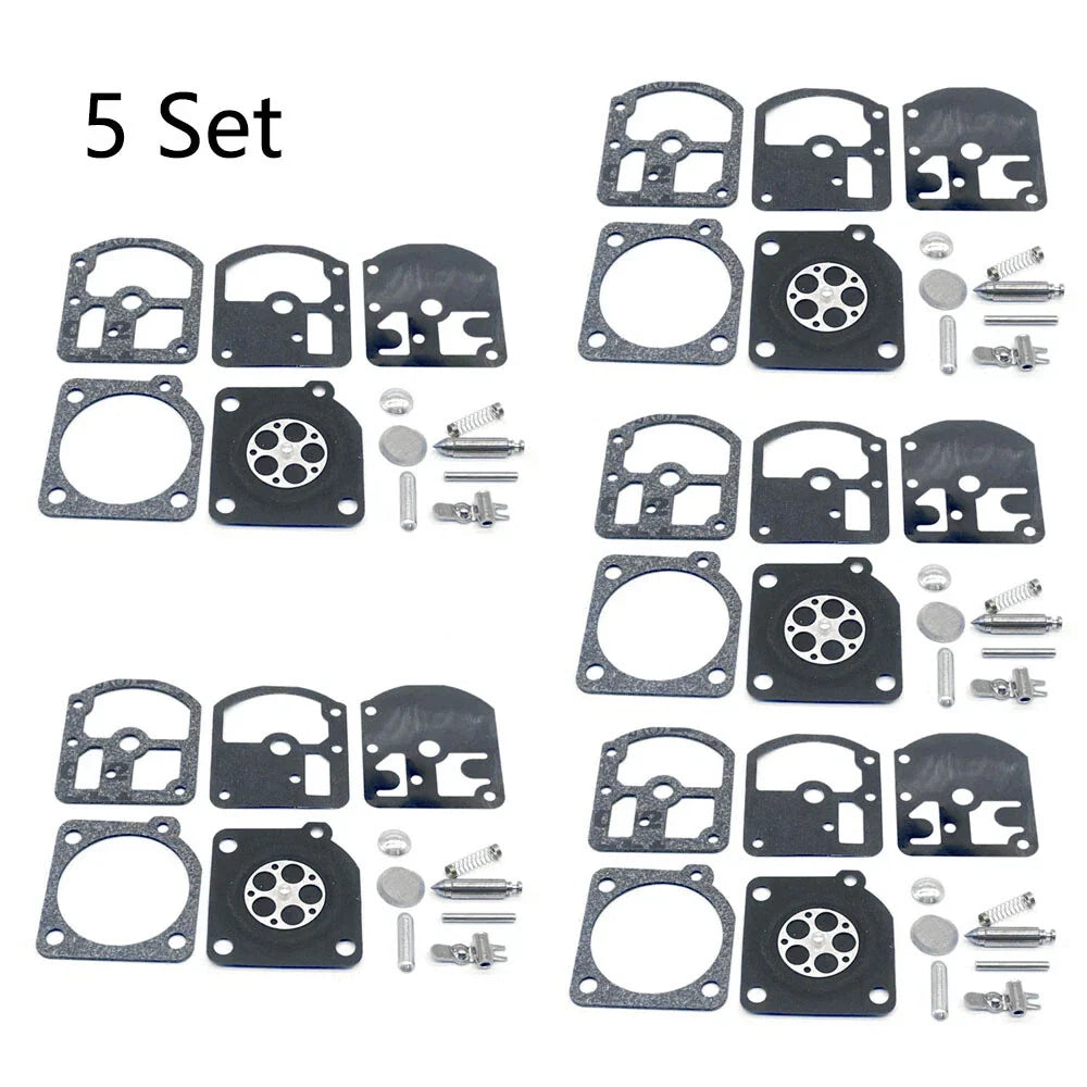 5X Carburetor Rebuild Kit for Zama RB-3, C1S-H2A, Homelite 330 Series
