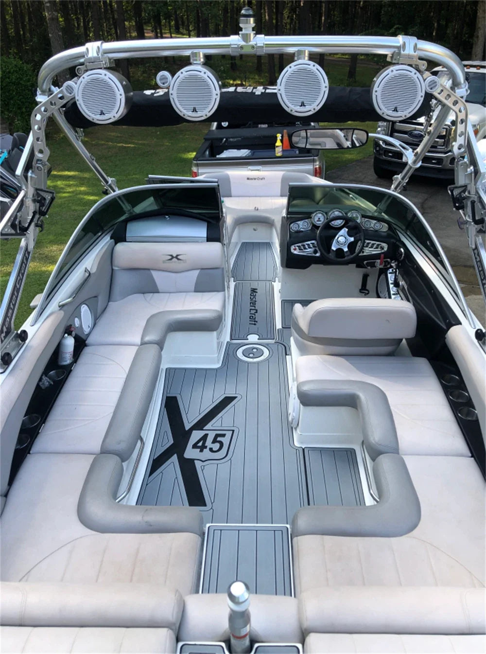 EVA Foam Teak Deck Flooring Mat for Centurion Elite V (2004)