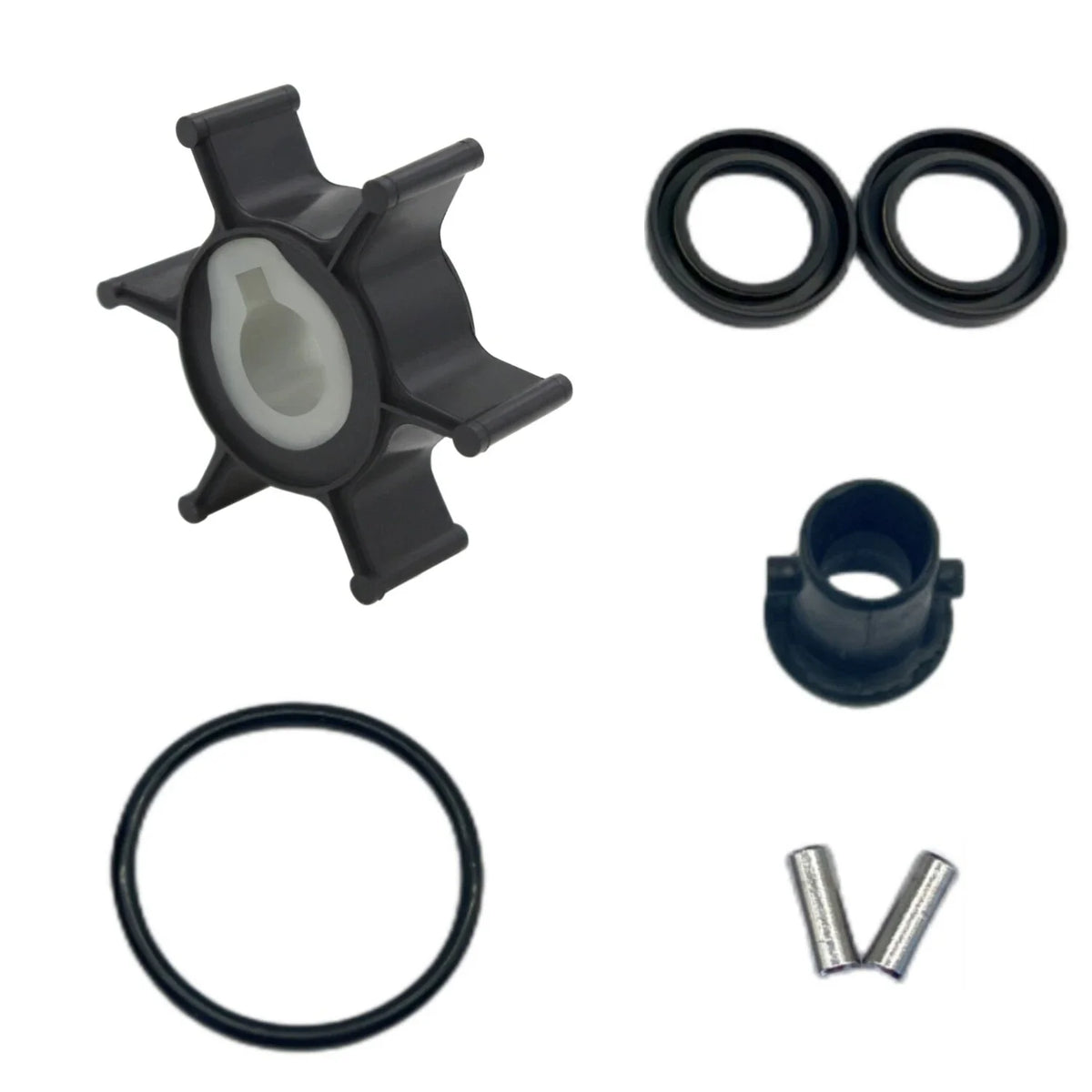 Water Pump Impeller Kit 47-80395M for Mercury Mariner 2hp (2A, 2B)