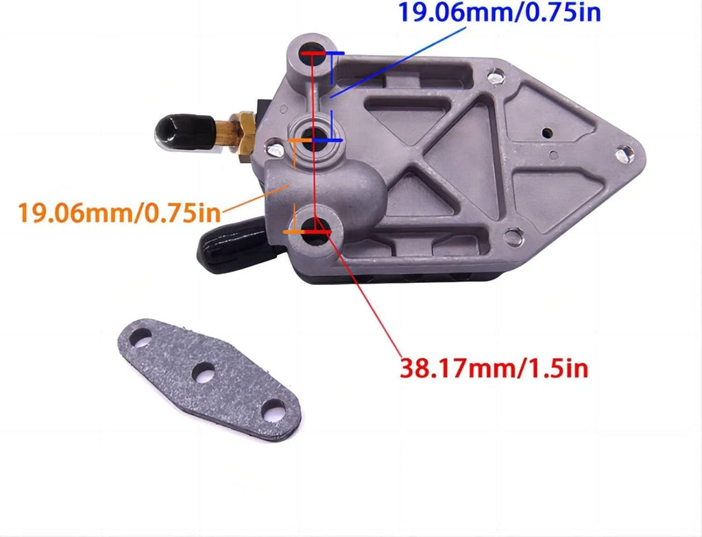 Fuel Pump 438562 434728 for Johnson Evinrude OMC BRP 9.9 15 hp (1990–2000)