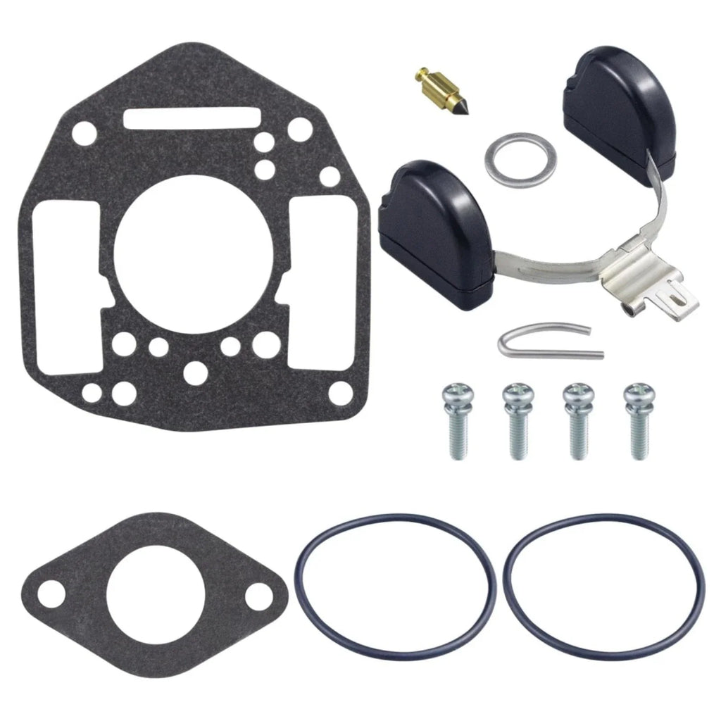 Carburetor Repair Kit & Fuel Filter for NIKKI (146-6100, 146-0479, 146-0496)