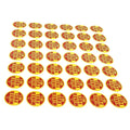 1" Round Mixed Fuel Stickers for Marking Gasoline - Oil Mix in Power Tools