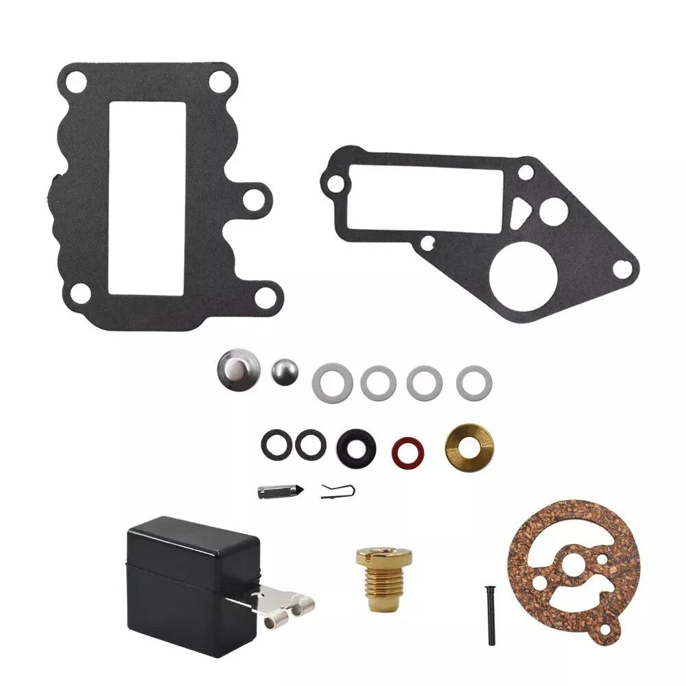 Carb Kit with Float for Johnson Evinrude OMC Outboard (382048)