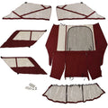 Formula Boat Curtain Kit 241730 - 316 N/A Burgundy 110522031 (6PC)