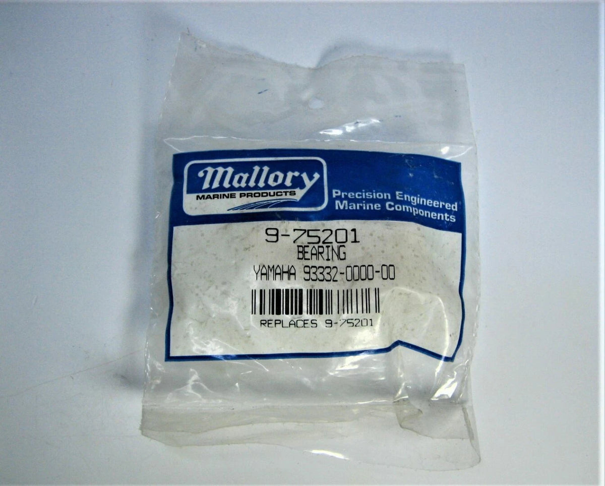 Mallory 9-75201 Yamaha Outboard Driveshaft Tapered Bearing *93332-0000-00