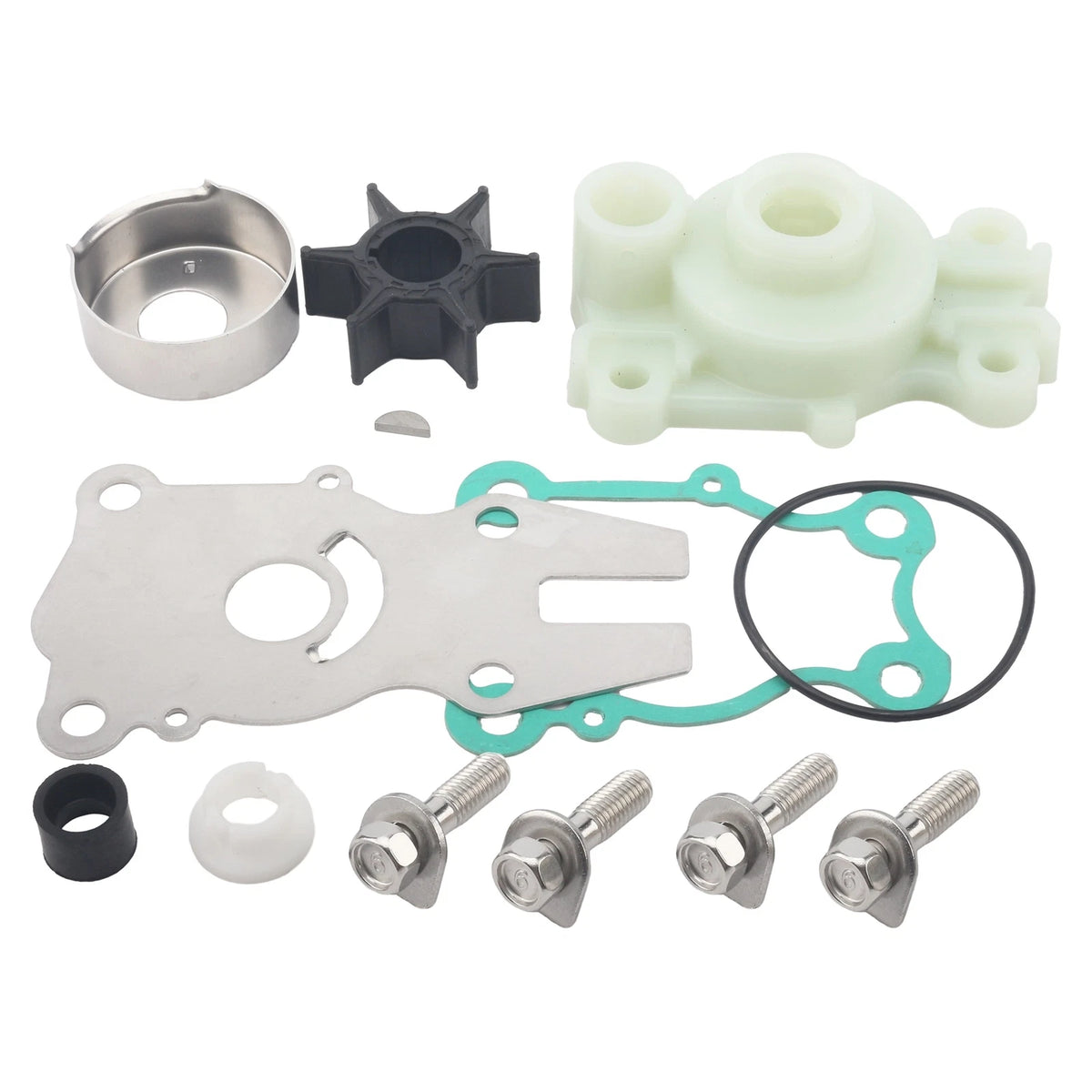 Water Pump Impeller Repair Kit Replace Yamaha Outboard 18-3434 18-3415