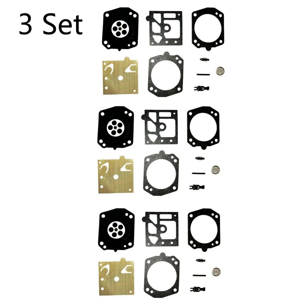 3X Carburetor Rebuild Kit for Stihl MS441 MS441C-M (K20-HD, K20HD)