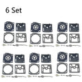 6x Carburetor Rebuild Kit for Stihl MS440 044 (RB-36)