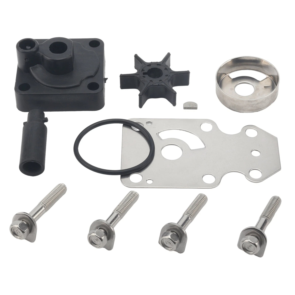 Water Pump Repair Kit for Yamaha 4 Stroke 6 8 9.9 HP Outboard 68T-W0078-02-0 0