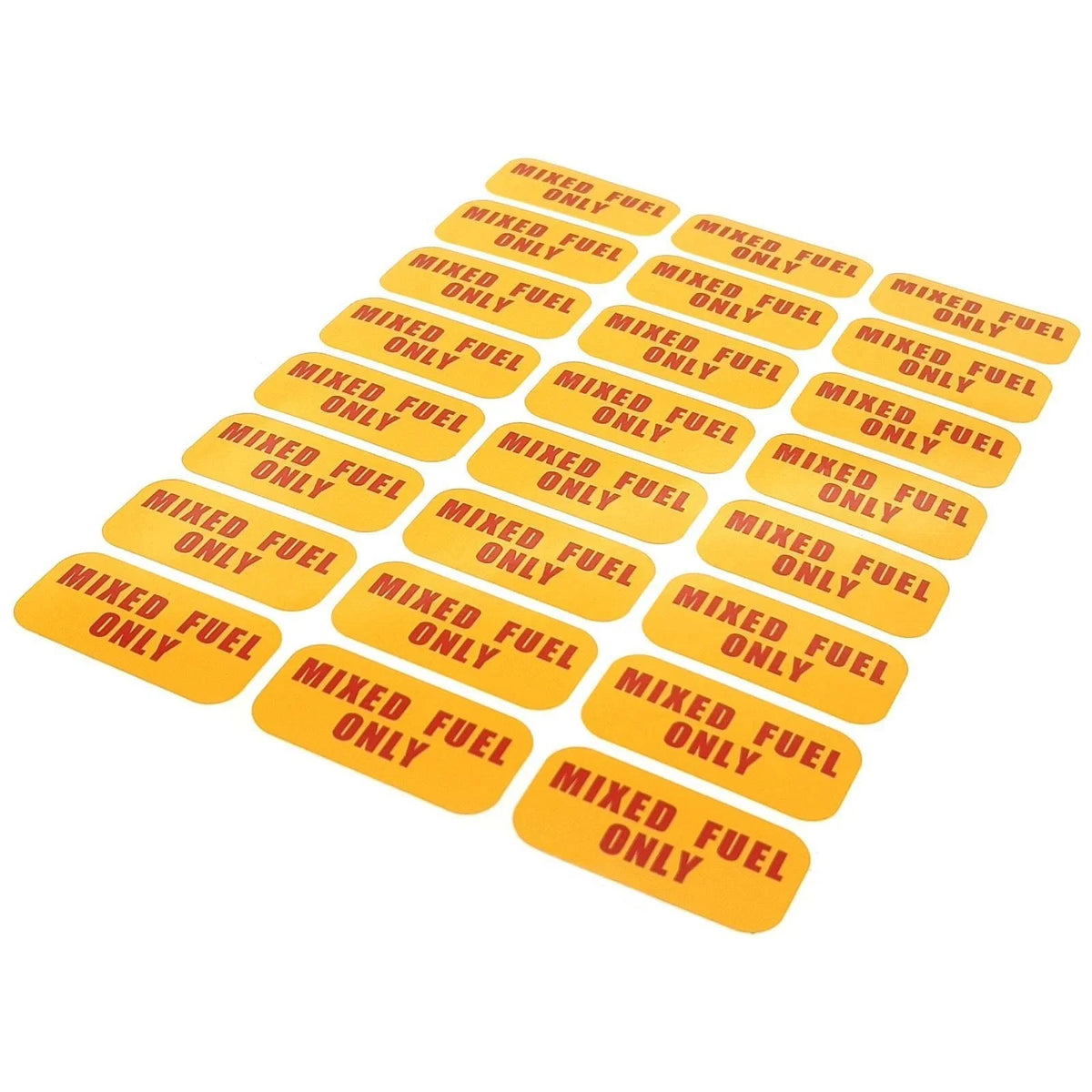 Mixed Fuel Only Sticker for Universal Use (Weather Proof)