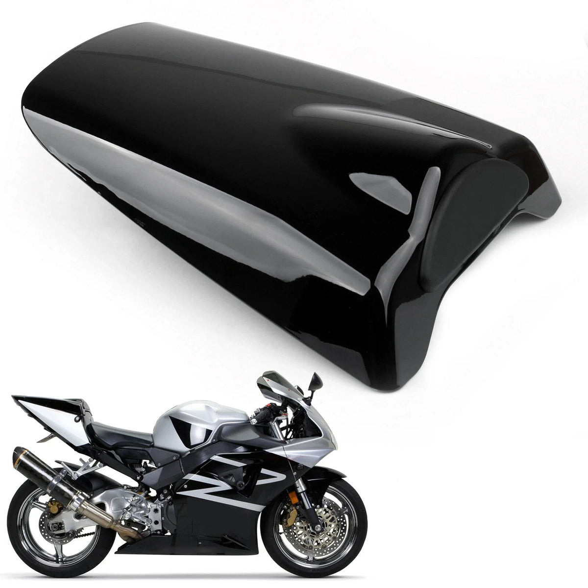 Rear Seat Cover Cowl for Honda CBR954 (2002–2003) Black B1