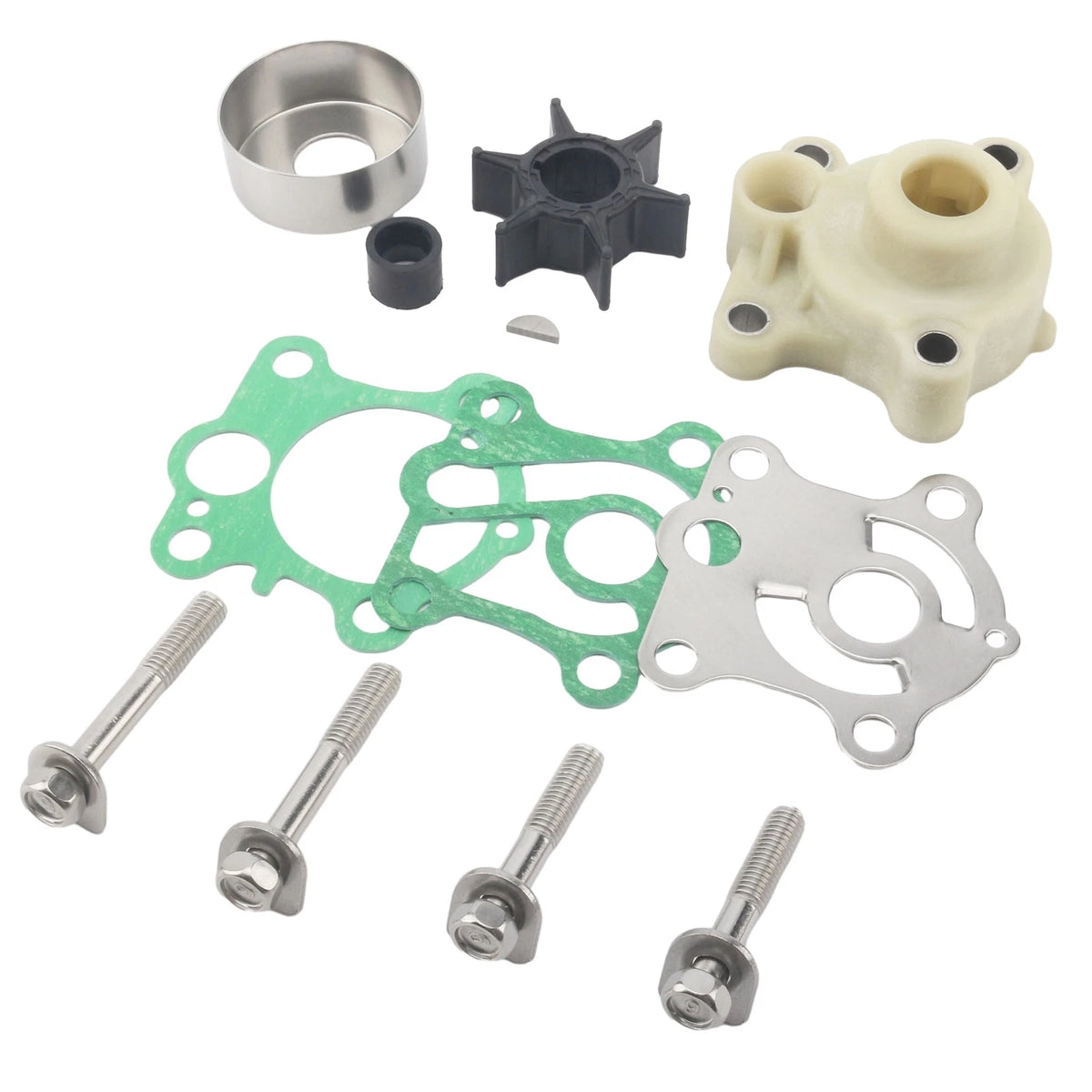 Outboard Water Pump Repair Service Kit for Mercury Mariner 48 55 60 HP Engine