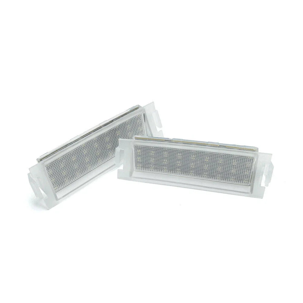 2Pc 18SMD LED White License Plate Lights for Kia Forte Koup (2009–2017)