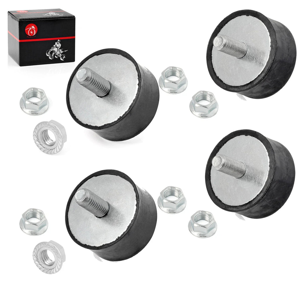Set of 4 Engine Motor Mounts for Polaris Trail Boss 330, 325, Trail Blazer 330