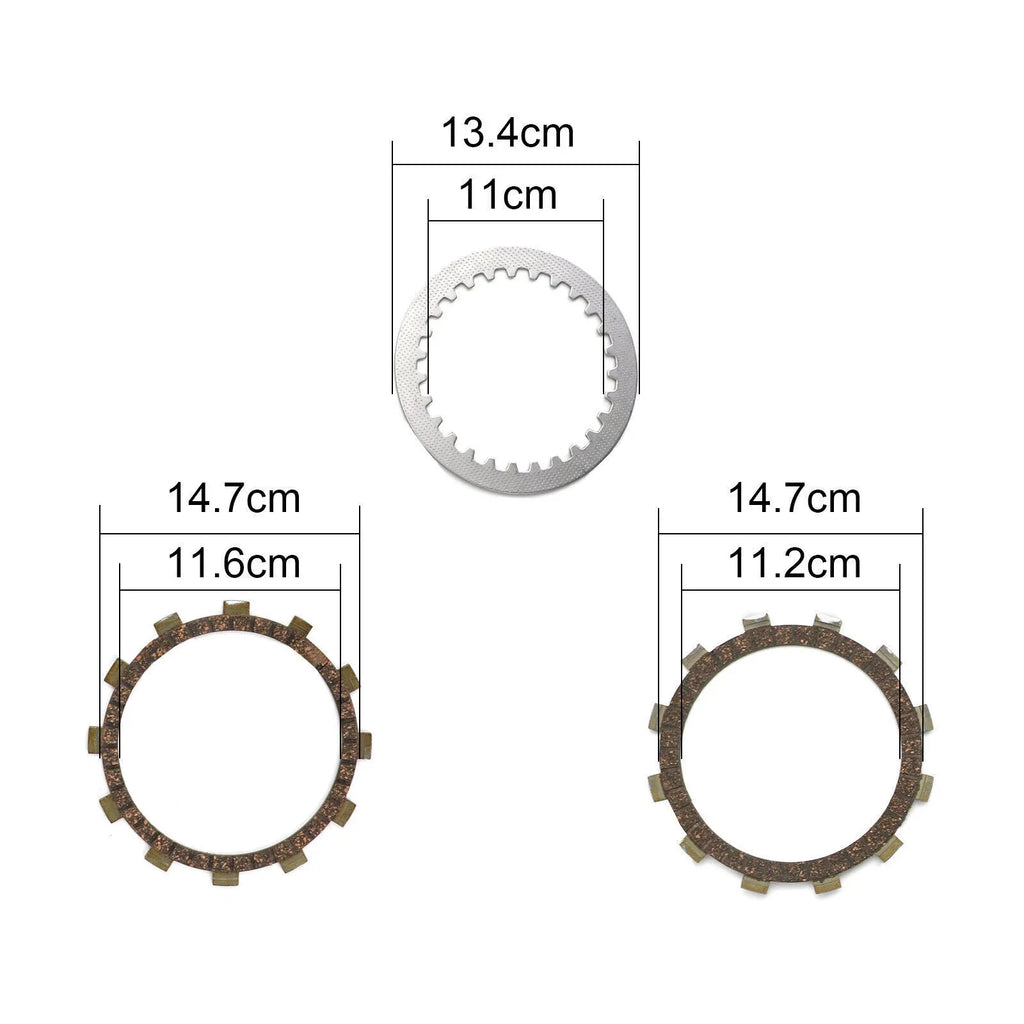 Clutch Kit for Yamaha TT600 XT400 XT500 XT600 SRX400 (1980–2000)