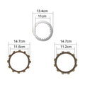 Clutch Kit for Yamaha TT600 XT400 XT500 XT600 SRX400 (1980–2000)