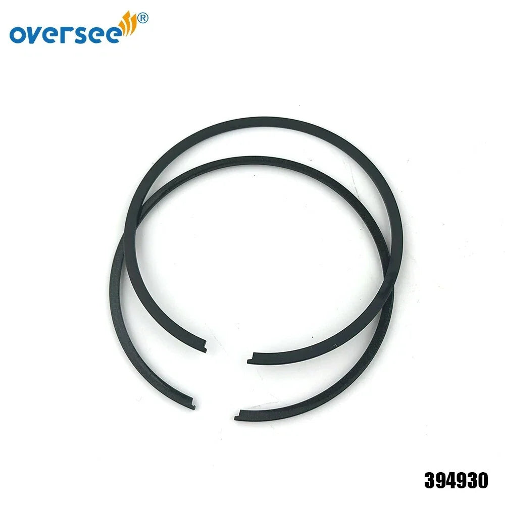 Set of 2 Piston Ring Sets 394930 for Evinrude Johnson (1985–300HP)