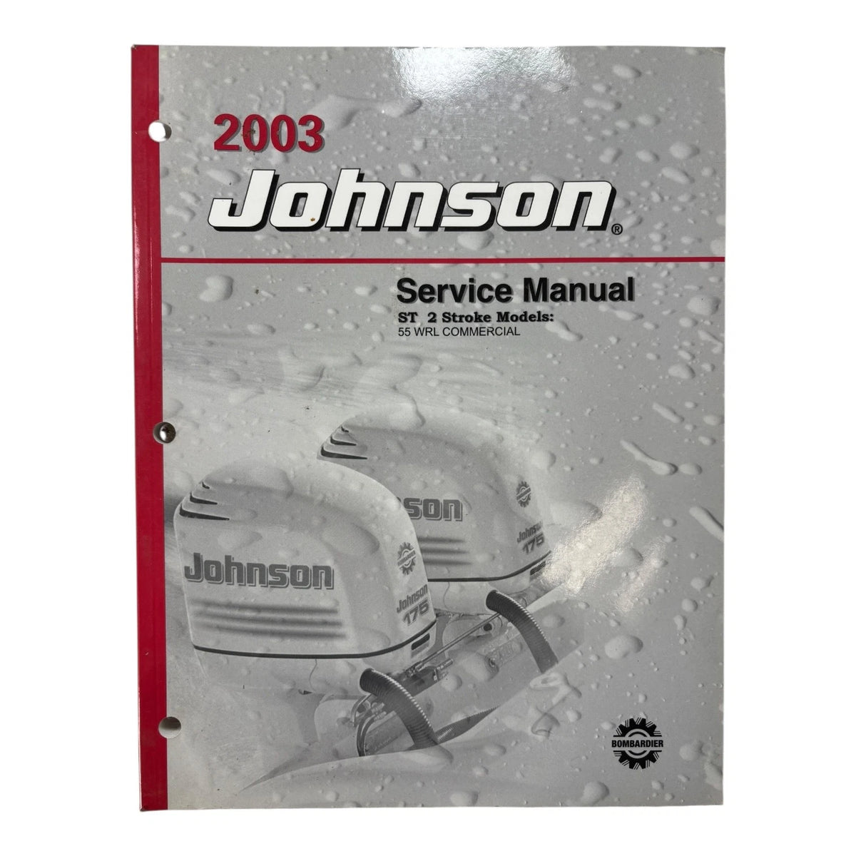 Evinrude Johnson 5005483, ST 55 WRL Commercial 2 Stroke Service Manual (2003)