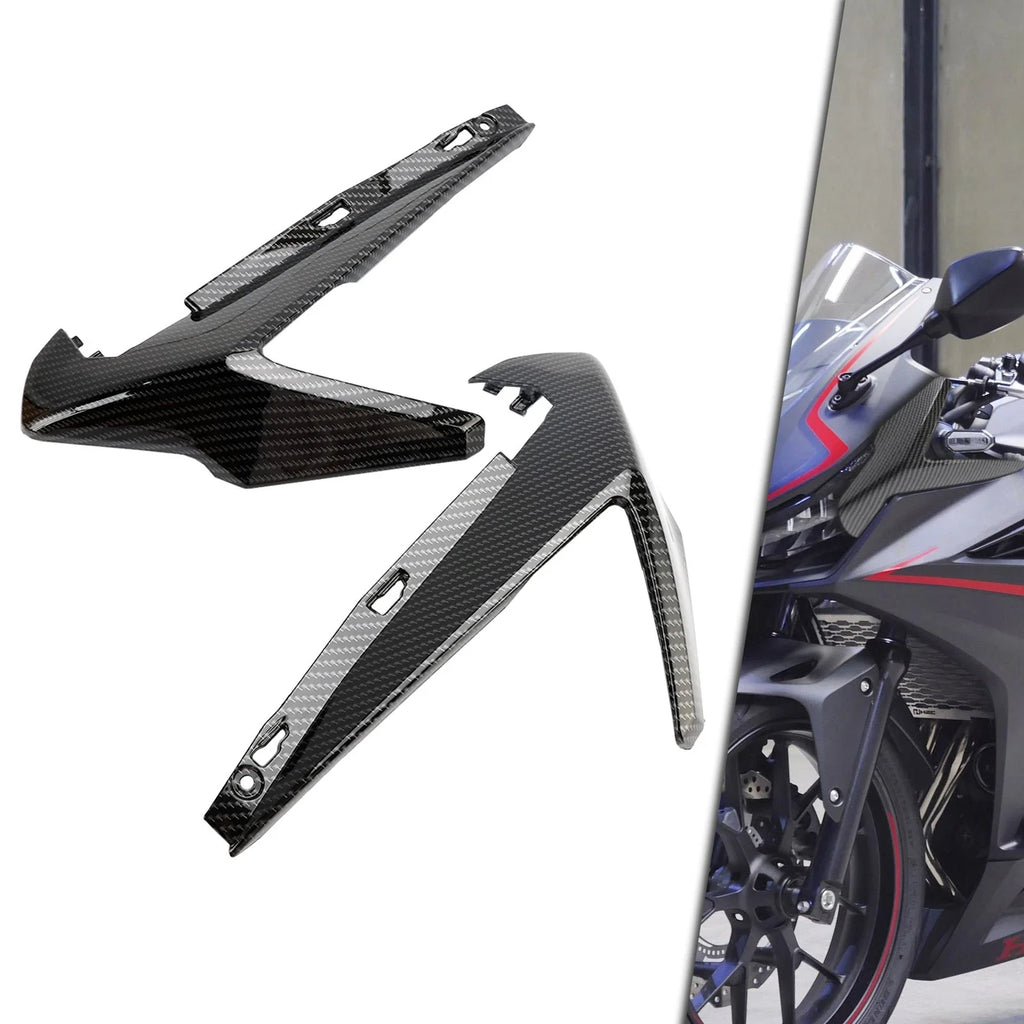 Front Nose Cover Headlight Panel for Honda CBR500R (2019–2021) Carbon T9