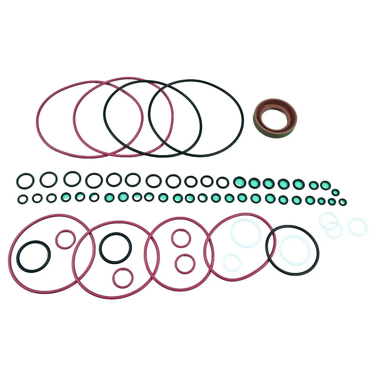 K3V63DT Hydraulic Pump Seal Kit for Kobelco Daewoo Volvo Hyundai Caterpillar