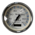 Faria TCH050B, White 4'' Marine Tachometer Gauge 7K RPM (cosmetic Wear on Lens )
